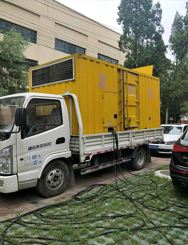 颍东发电车出租-柴油发电机组排烟系统设计要求及其考虑因素