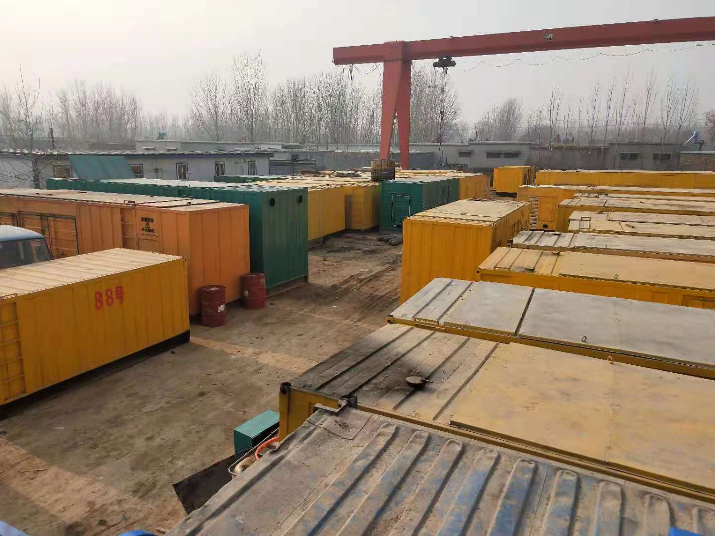 颍东租赁发电机-灰尘、风沙对柴油发电机组造成哪些不良影响？